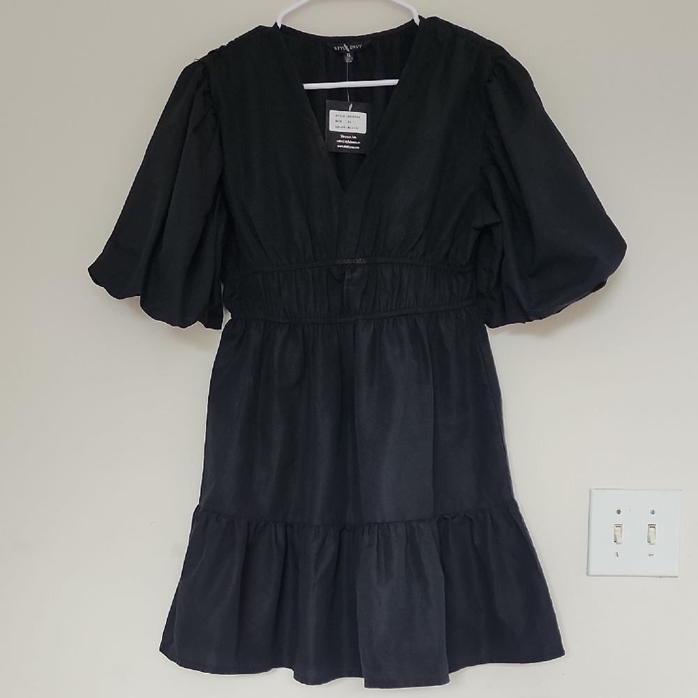 Style Envy Black Mini Dress
